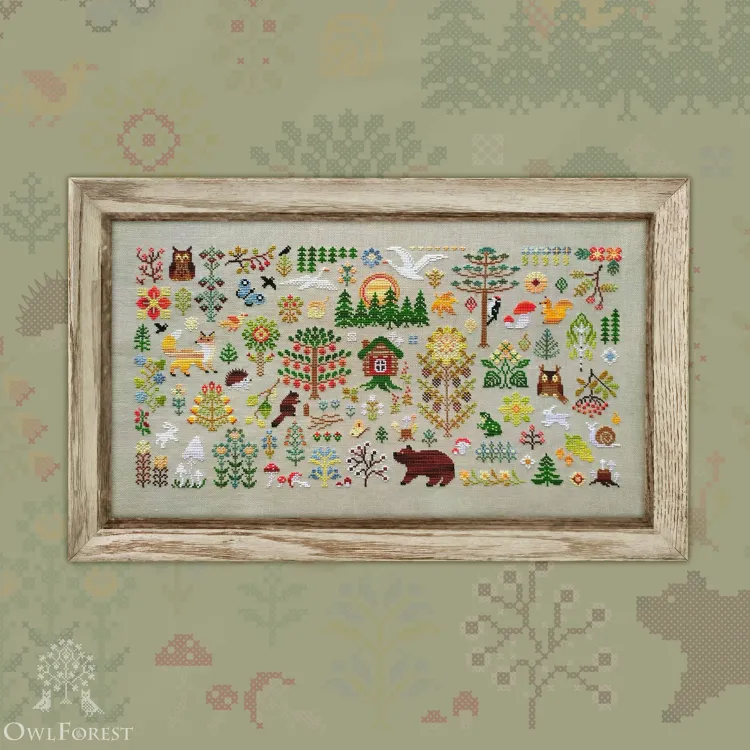 Схема для вышивания «Заповедный Лес»