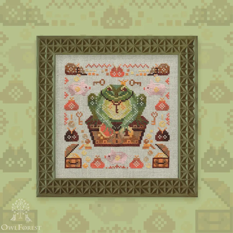 Набор для вышивания «Жадная Жаба»