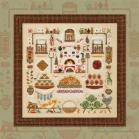 Набор для вышивания «Пироги»