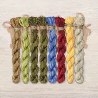 Набор ниток OwlForest для схемы «Лесное богатство» (DMC)