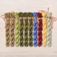 Набор ниток OwlForest для схемы «Лесное богатство» (DMC)