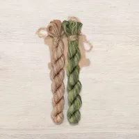 Набор ниток OwlForest для схемы «Ветка дуба» (DMC)