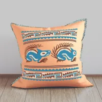 Электронная схема «Индейские мотивы. Белки» 3 цвета