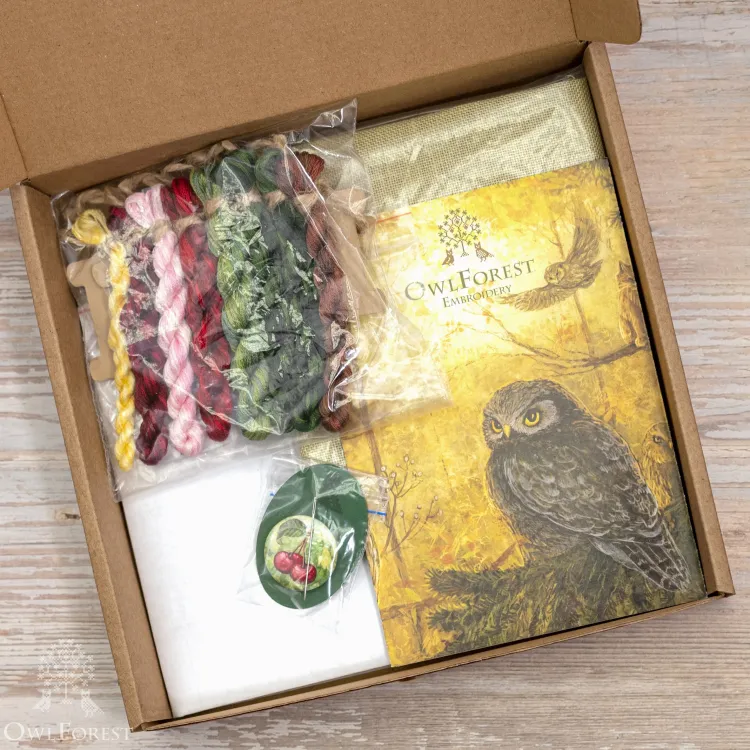 Набор для вышивания «Вишнёвое лето» 