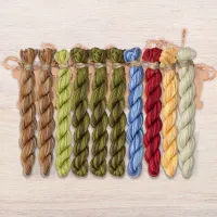 Набор ниток OwlForest для схемы «Лесное богатство» (ПНК)