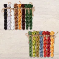 Набор ниток OwlForest для схемы «Заповедный Лес» (DMC)