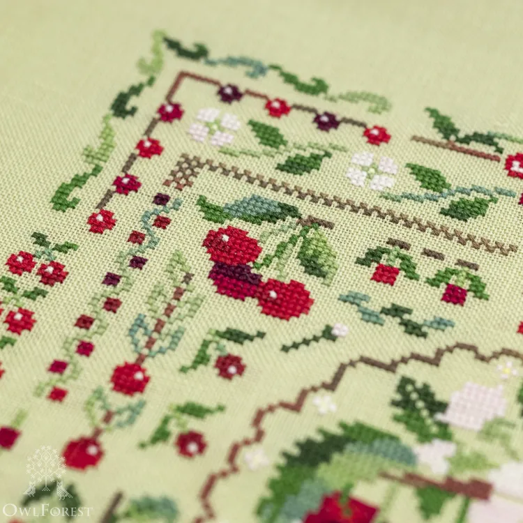 Схема для вышивания «Вишнёвое лето»