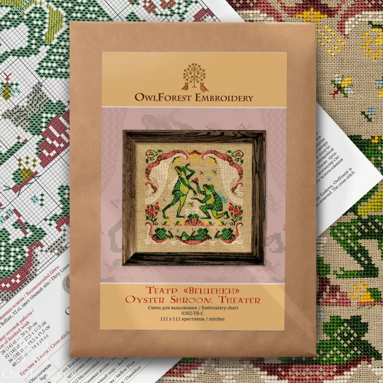 Схема для вышивания «Театр «Вёшенки» 