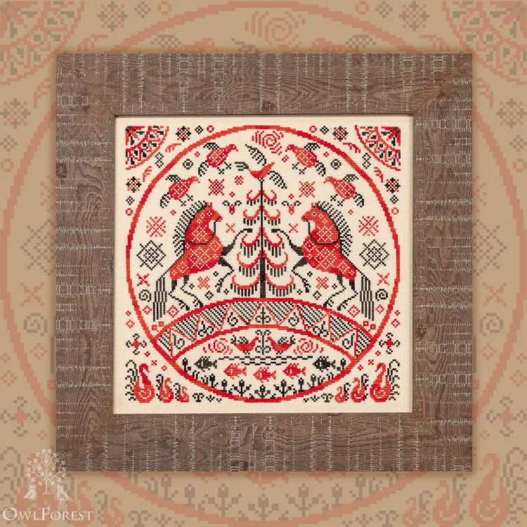 Набор для вышивания «Красные кони»