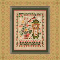 Схема для вышивания «Без пяти двенадцать» 