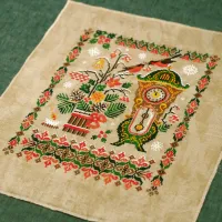 Схема для вышивания «Без пяти двенадцать» 