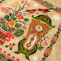 Схема для вышивания «Без пяти двенадцать» 