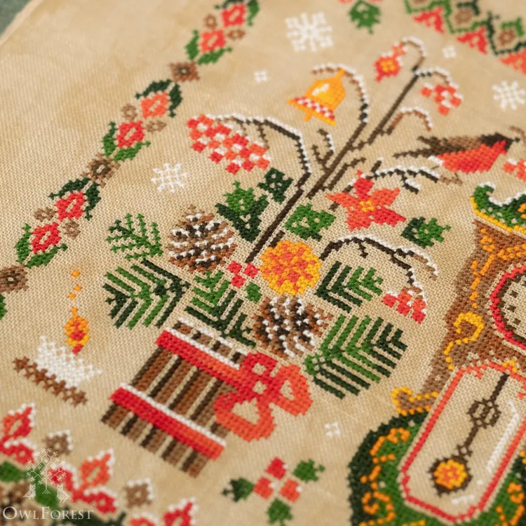 Схема для вышивания «Без пяти двенадцать» 