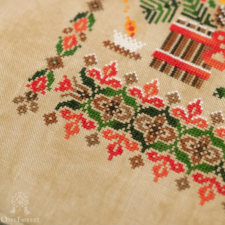 Схема для вышивания «Без пяти двенадцать» 