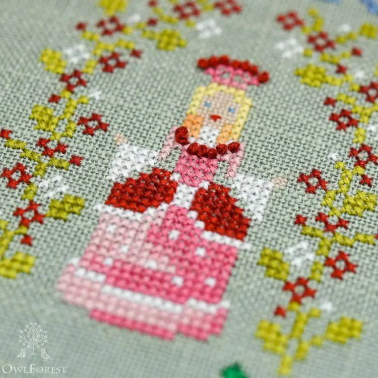 Бесплатная схема для вышивания «Изумрудный город»