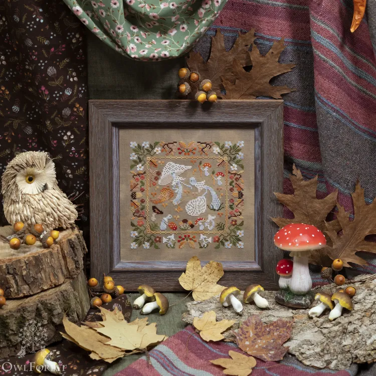 Схема для вышивания «Маленький лесной народец. Поганочки» 