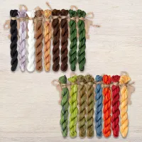 Набор ниток OwlForest для схемы «Заповедный Лес» (ПНК)