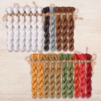 Набор ниток OwlForest для схемы «Пироги» (DMC)