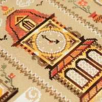 Схема для вышивания «Семплер с часами»