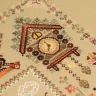 Схема для вышивания «Семплер с часами»