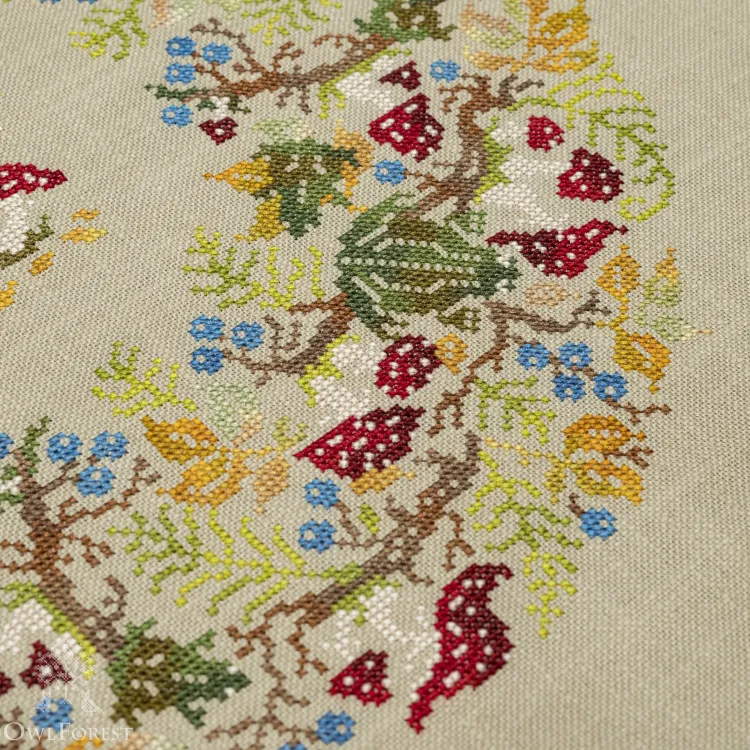 Набор для вышивания «Жабье лето»