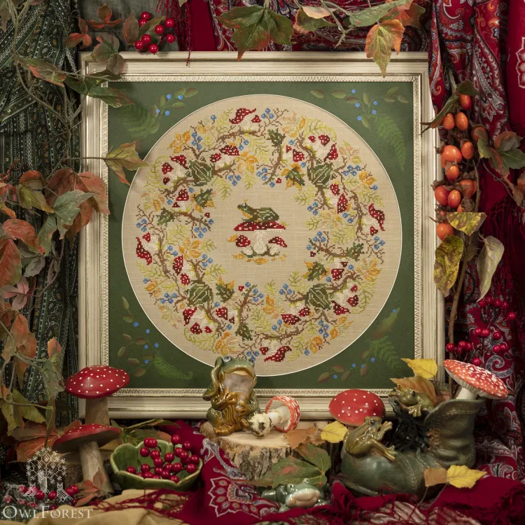 Набор для вышивания «Жабье лето»