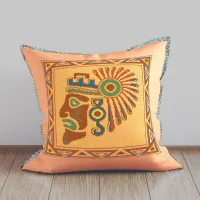 Электронная схема «Индейские мотивы. Индеец» 5 цветов