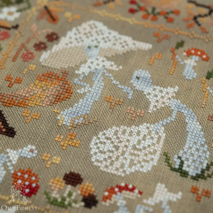 Электронная схема «Маленький лесной народец. Поганочки» 