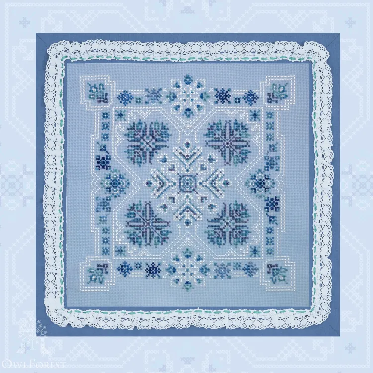 Электронная схема «Снежный февраль»