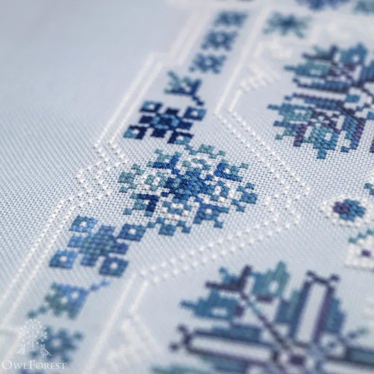 Электронная схема «Снежный февраль»