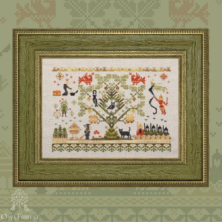 Схема для вышивания «Лукоморье» 