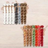 Набор ниток OwlForest для схемы «Пироги» (ПНК)