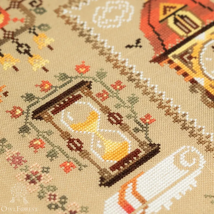 Электронная схема «Семплер с часами»