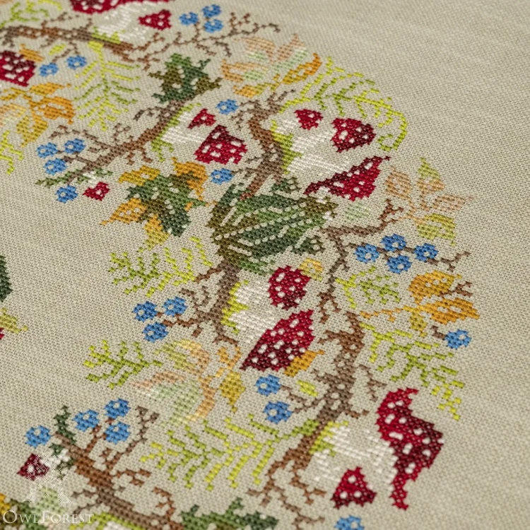 Схема для вышивания «Жабье лето»