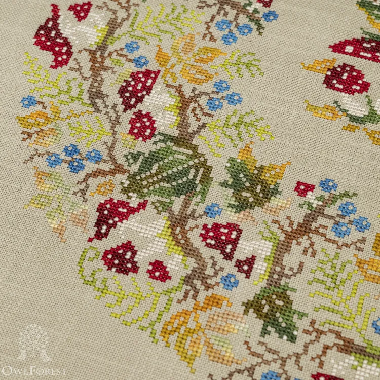 Схема для вышивания «Жабье лето»