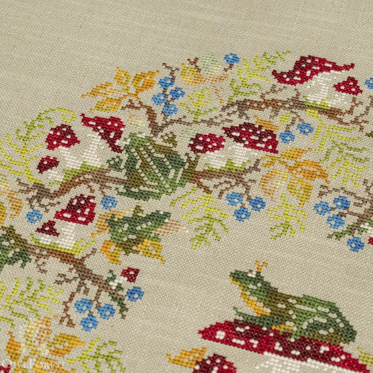 Схема для вышивания «Жабье лето»