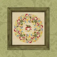 Схема для вышивания «Жабье лето»