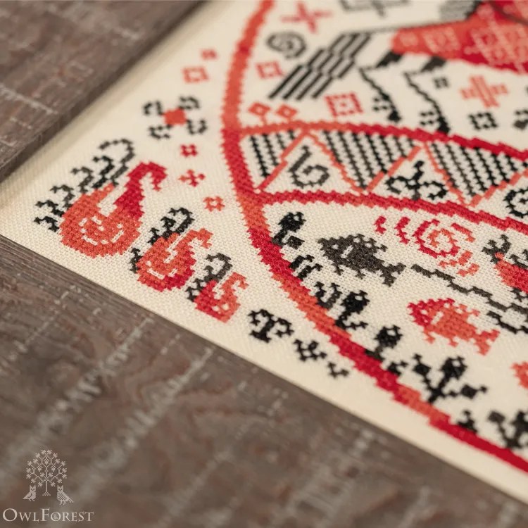 Электронная схема «Красные кони»