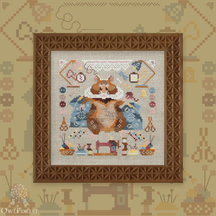 Набор для вышивания «Хозяйственный Хомяк»