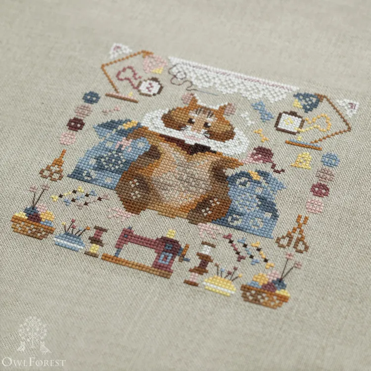 Набор для вышивания «Хозяйственный Хомяк»