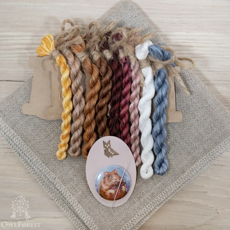 Набор для вышивания «Хозяйственный Хомяк»