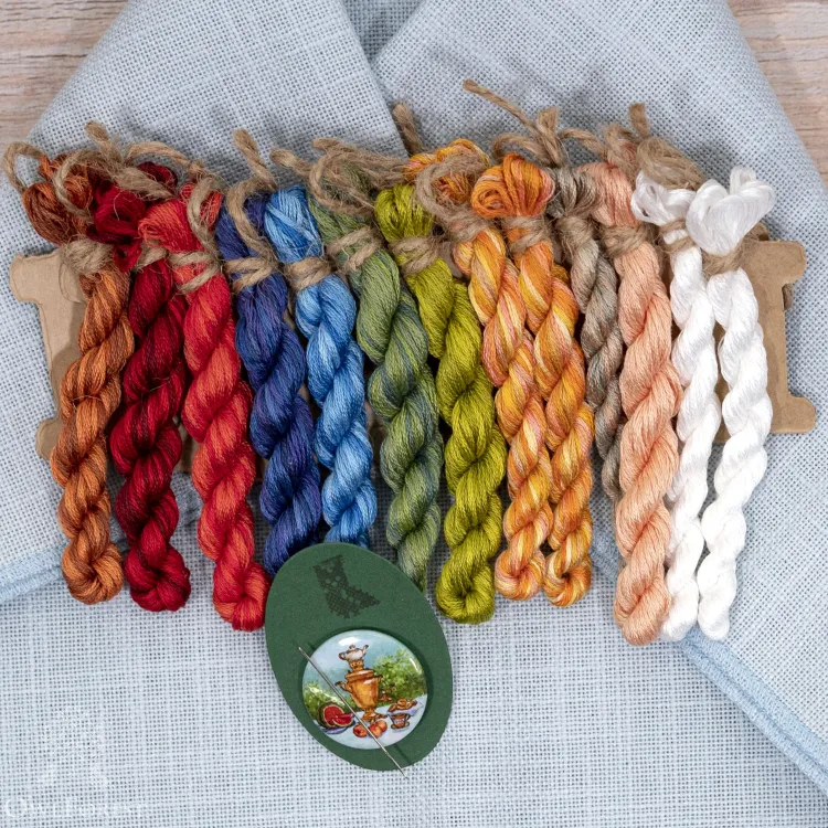 Набор для вышивания «У самовара»