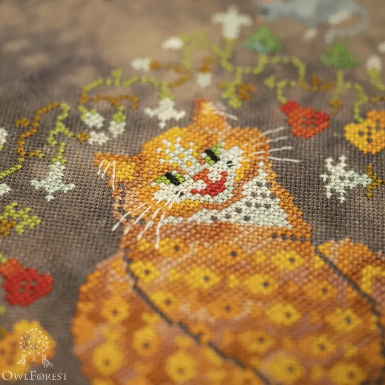 Электронная схема «Тыквенный кот»