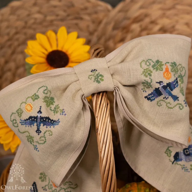 Электронная схема «Бант Тыквенный»