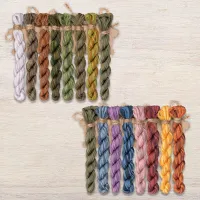 Набор ниток OwlForest для схемы «Заколдованное болото» (DMC)