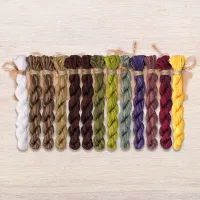 Набор ниток OwlForest для схемы «Соковарня» (DMC)