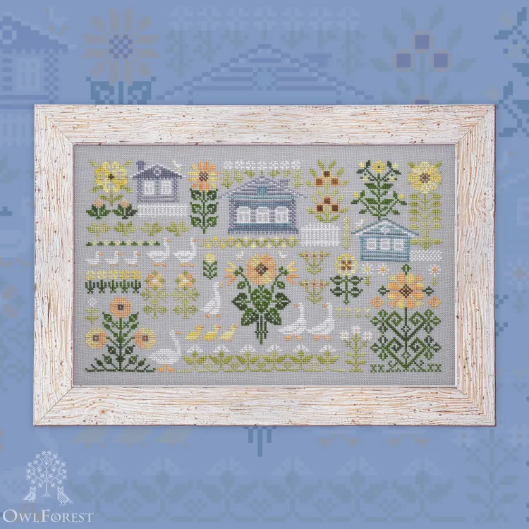 Электронная схема «Гуси и подсолнухи»