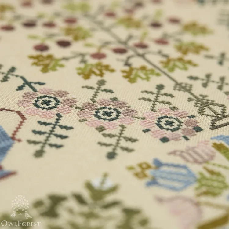 Электронная схема «Вечноцветущий сад»