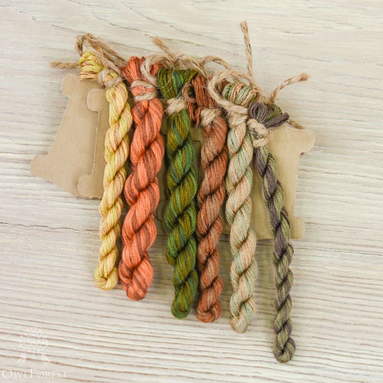 Набор для вышивания «Улиточные домики. Тыква» 