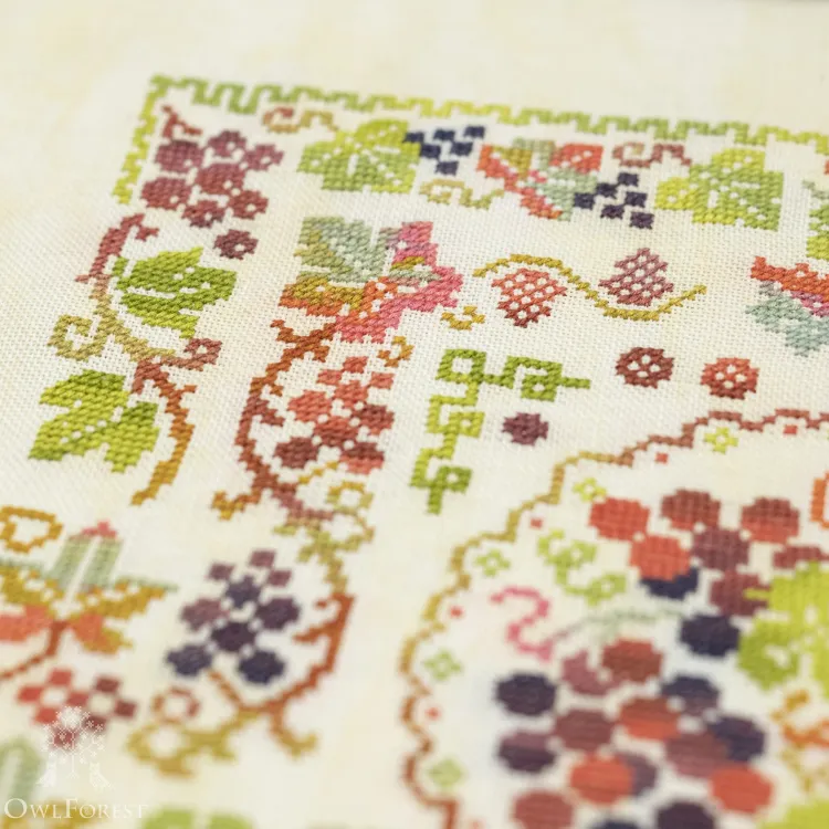 Схема для вышивания «Виноградное лето»